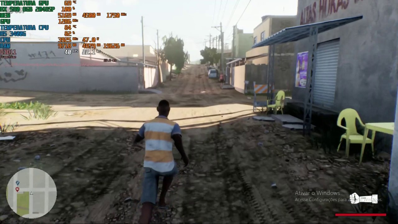 171 Rx 580 8GB 2048SP Ryzen 5 3400G