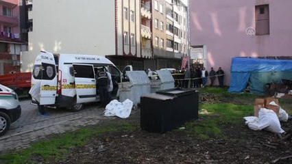 Ahşap kutu içerisinde erkek cesedi bulundu
