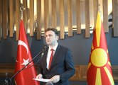 Kuzey Makedonya Dışişleri Bakanı Osmani, Edirne'de fahri konsolosluk açılışına katıldı