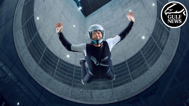 INDOOR SKYDIVING: The world’s largest indoor skydive tunnel in Abu Dhabi