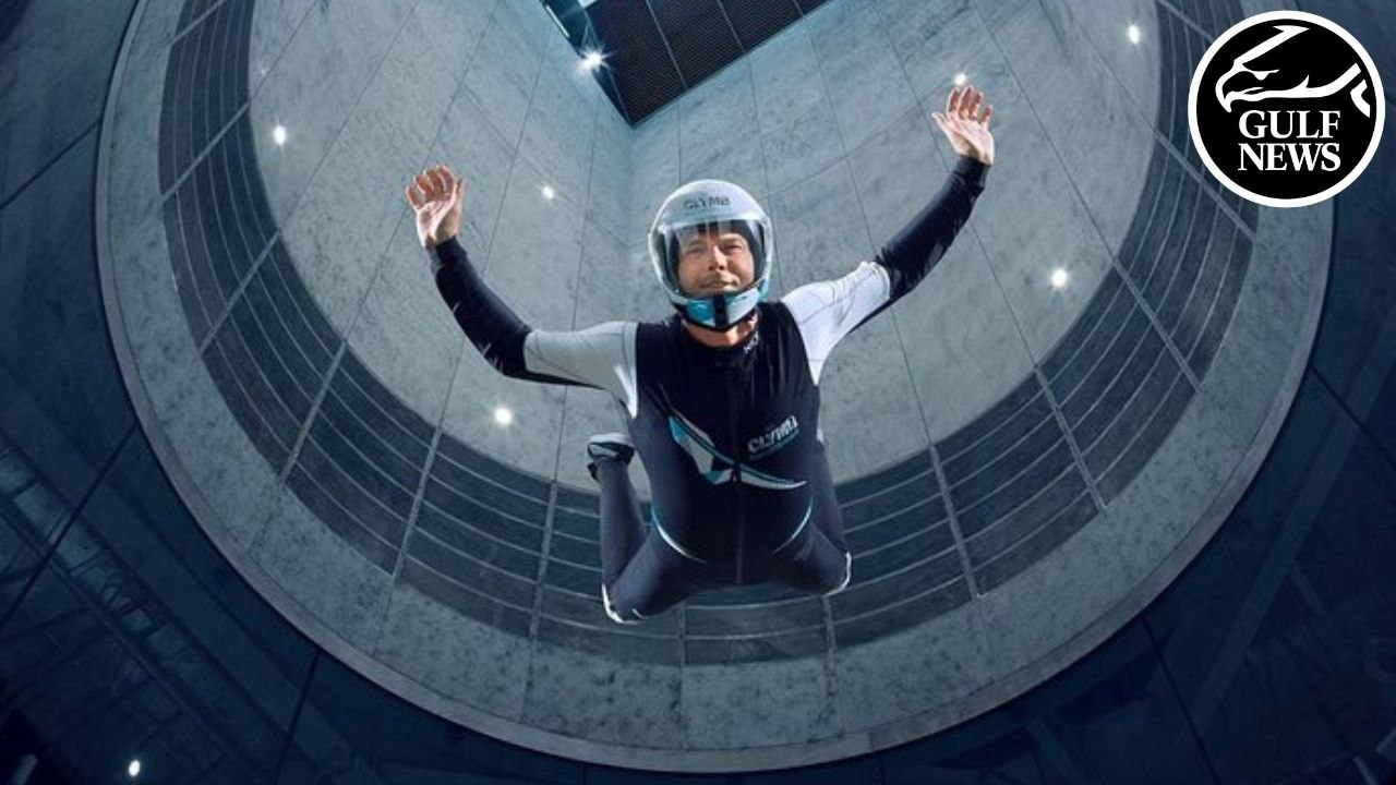INDOOR SKYDIVING: The world’s largest indoor skydive tunnel in Abu Dhabi