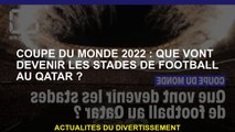 2022 Coupe du monde: Que deviendra des stades de football au Qatar?