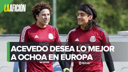 "Me da felicidad y es un ejemplo para nosotros los jóvenes", Acevedo le desea lo mejor a Ochoa