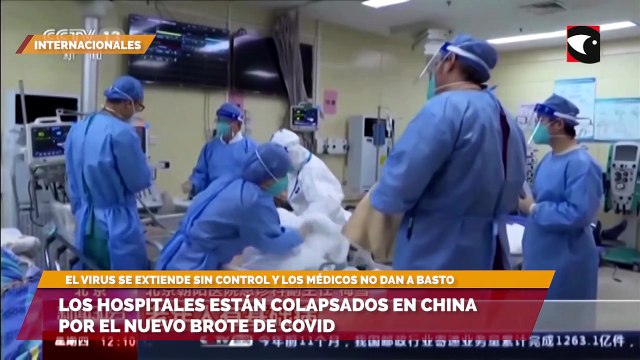 Los hospitales están colapsados en China por el nuevo brote de covid