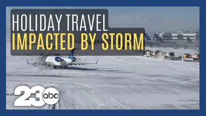 Major holiday storm impacts travel across the nation