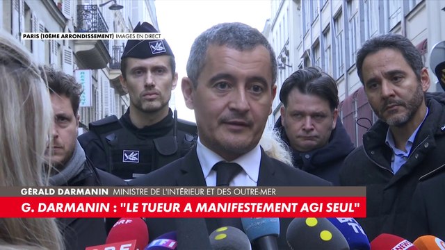Gérald Darmanin : «Le tueur a manifestement voulu s'en prendre à des étrangers»