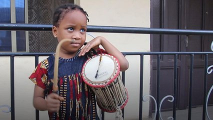 Ayanwura - the little Nigerian girl with "talking drums"