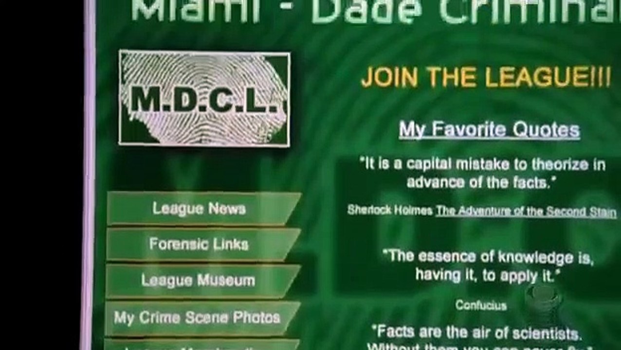 CSI - Miami - Se2 - Ep18 - Wannabe HD Watch HD Deutsch