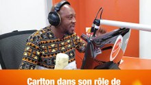 Carlton dans son rôle de "Gbaguidi telesphore" dans Le P'tit Dej