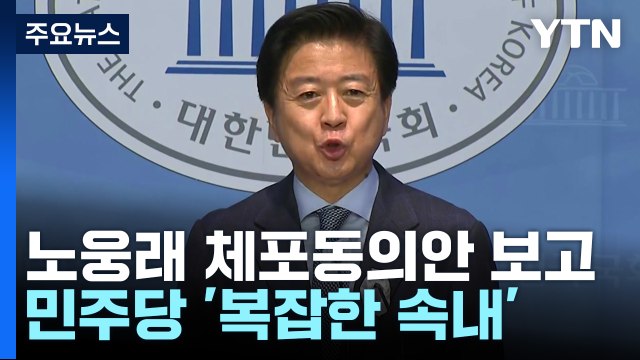 노웅래 체포동의안 보고, 28일 표결...속내 복잡한 野 / YTN