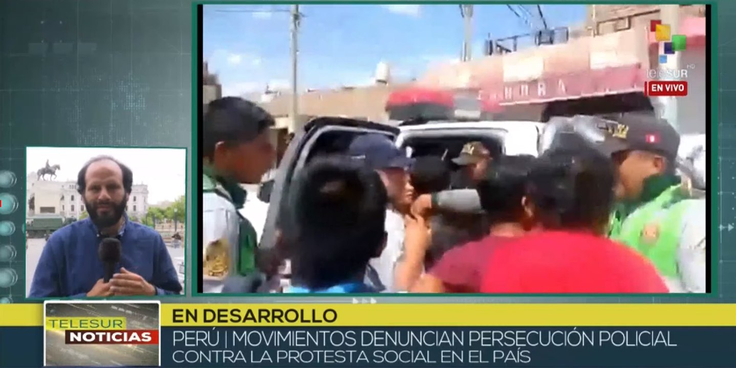 Peruanos denuncian persecución policial en el país