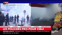 Fusillade à Paris : Regardez les forces de l'ordre qui font usage du gaz lacrymogène, après l'intervention du ministère de l'Intérieur, alors que des manifestants kurdes font état de leur colère