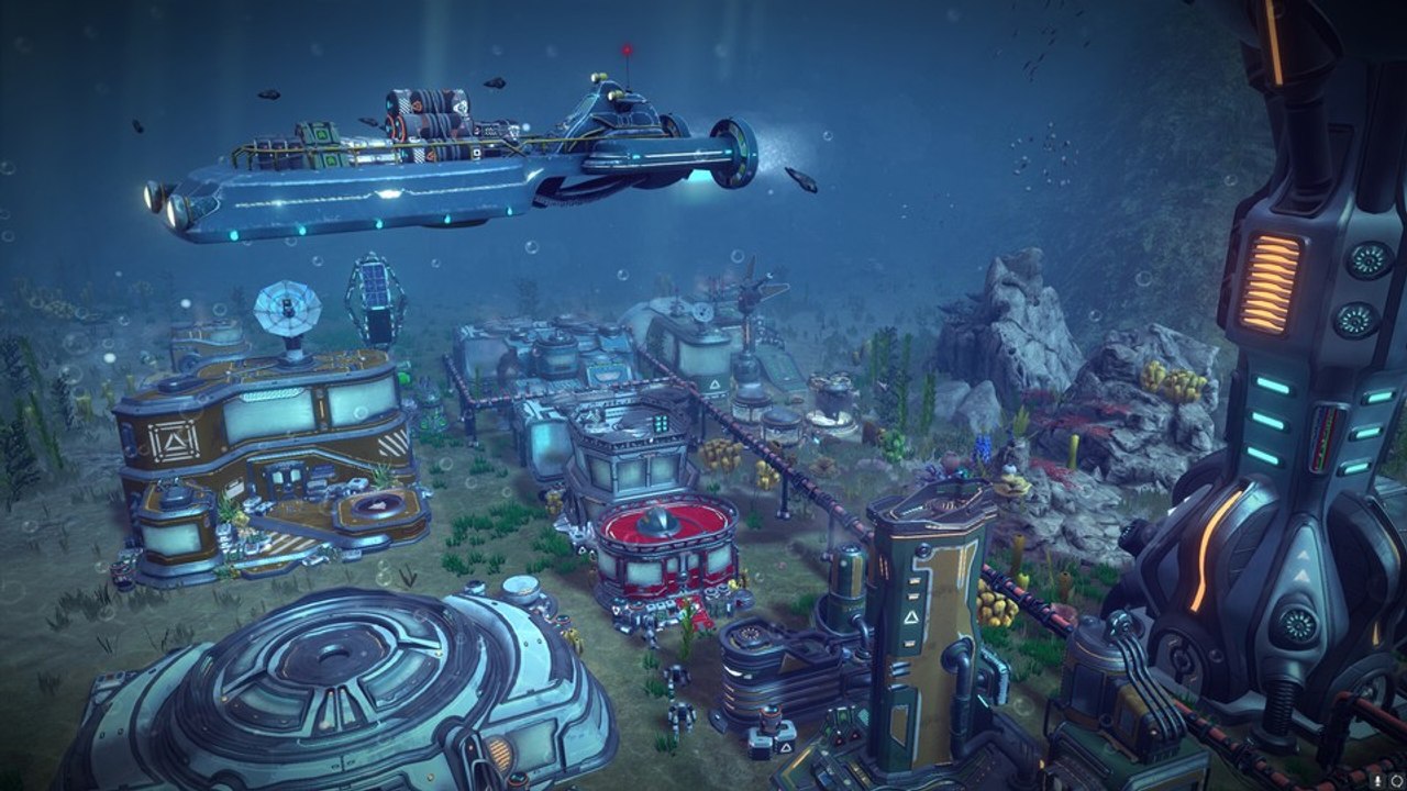 Aufbauspiel aquatico stellt die herausforderungen einer unterwasserstadt im trailer vor