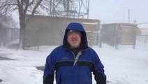 Meteorologist warns people in South Dakota to stay at home amid extreme temperatures