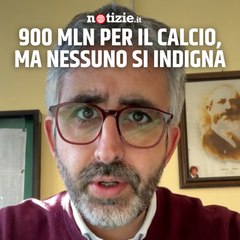 Angelo Vaccariello su TikTok: "900 mln per il calcio, ma nessuno si indigna"
