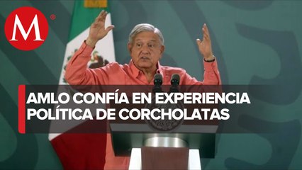 Voy a entregar la estafeta a gente experimentada: AMLO sobre 'corcholatas'