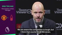 Ten Hag confident that United will be playing Champions League football