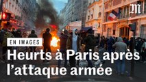 Les images des affrontements après l’attaque au centre kurde à Paris