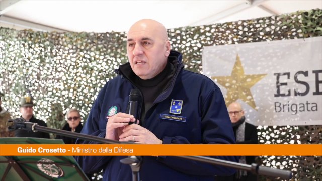Crosetto Italia rispettata nel mondo grazie a impegno dei militari