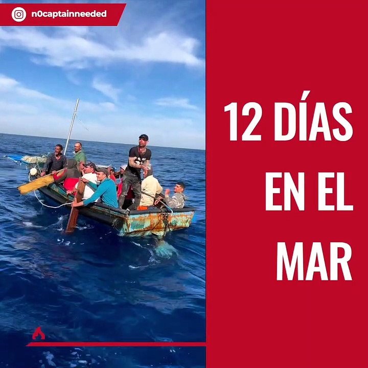 12 días en el mar