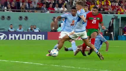Penalty DRAMA! _ Morocco v Spain _ Round of 16 _ FIFA World Cup Qatar 2022