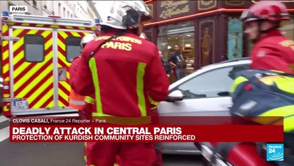 Deadly attack in central Paris : "Kurdish community feels vulnerable"