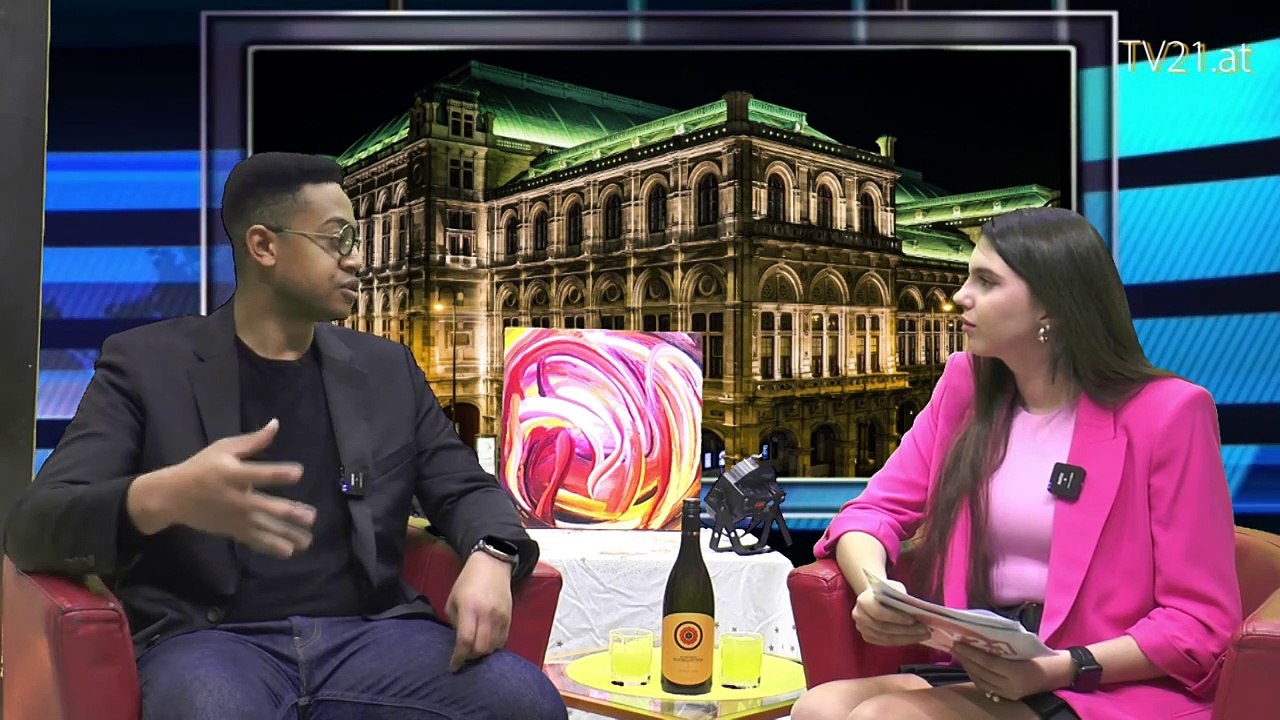 Conductor William Garfield Walker, guest at TV21 at