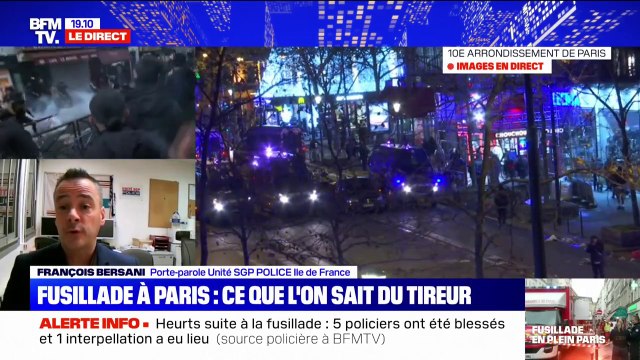 Fusillade à Paris: Il est invraisemblable que les forces de police aient été attaquées selon ce syndicaliste d'Unité SGP-Police