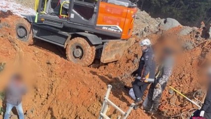 인천서 낚시터 공사하다 흙더미 깔린 60대 숨져 / YTN