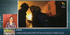 Chile decreta estado de catástrofe constitucional por incendios