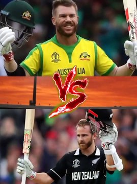 David Warner vs Kane Williamson