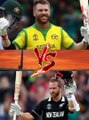 David Warner vs Kane Williamson
