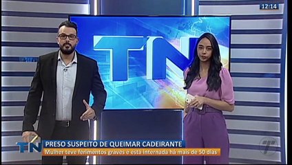 Download Video: Suspeito de tentar matar a esposa queimada é preso