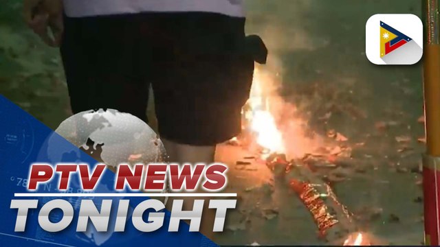 BFP recorded 19 fireworks-related incidents before New Year’s eve
