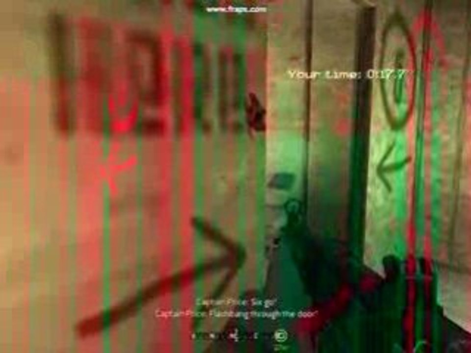 call of duty 4 parcours d'entrainement