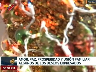 Amor, paz, prosperidad y unión familiar son los deseos del pueblo zuliano en estas navidades