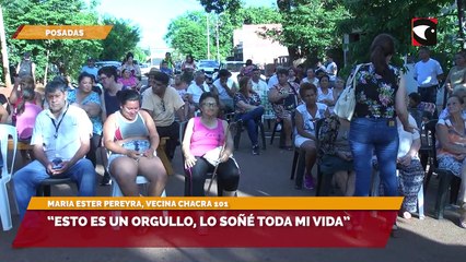 “Esto es un orgullo, lo soñé toda mi vida”.