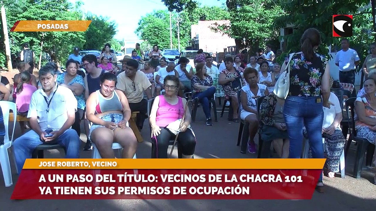 A un paso del título vecinos de la Chacra 101 ya tienen sus permisos de ocupación