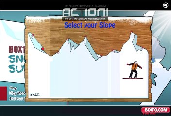 Snow Surfing gameplay