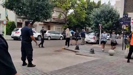 Lautaro Martínez llega al Teatro Municipal