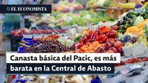 Canasta básica del Pacic, hasta $200 más económica en la Central de Abasto