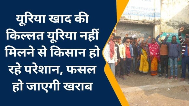 खाद की किल्लत: यूरिया नहीं मिलने से किसान हो रहे परेशान, फसल खराब होने का डर