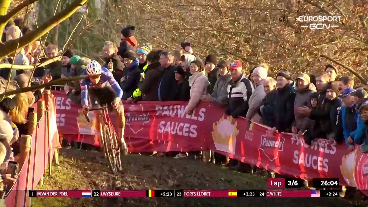 Men's Elite Race | Gavere UCI Cyclocross World Cup 2022