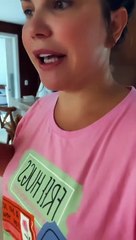 Dolores Aveiro é filmada a beber vinho às 10 da manhã.