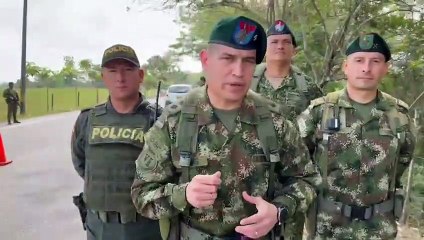 BG Eduardo Arias comandante de Fuerza de Tarea Concjunta Aquiles