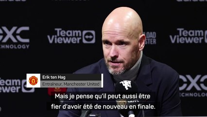 Manchester United - ten Hag : “Varane peut être fier d’avoir été de nouveau en finale”