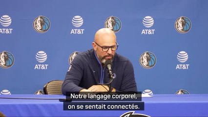 Mavericks - Kidd : "On se sentait connectés"