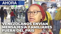 Venezolanos envían mensajes a familiares fuera del país - 26Dic @VPItv