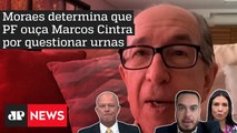 Motta, Amanda Klein e Paulo Martins comentam sobre Marcos Cintra ter sua conta retirada do Twitter