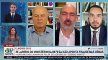 Motta, Schelp e Paulo Martins debatem sobre relatório das Forças Armadas